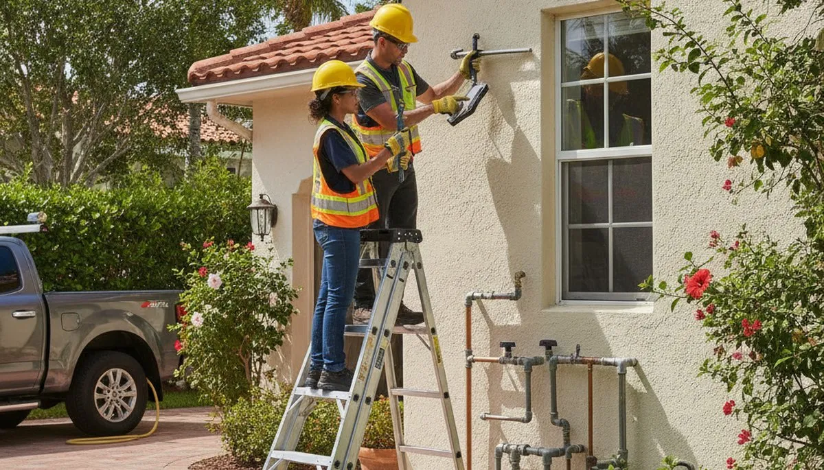 Miami, FL plumbing repair service van for emergency leak and pipe repairs