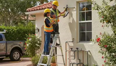 Miami, FL plumbing repair service van for emergency leak and pipe repairs