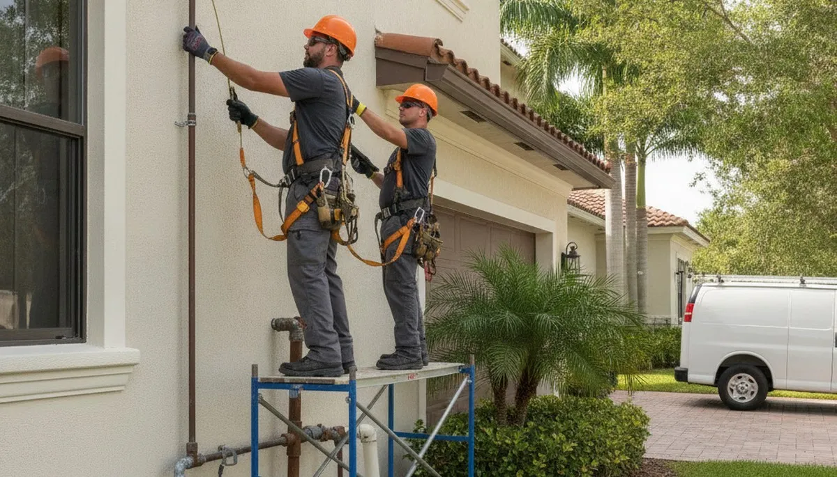 Miami, FL emergency plumbing repair service van for local residential and commercial repairs