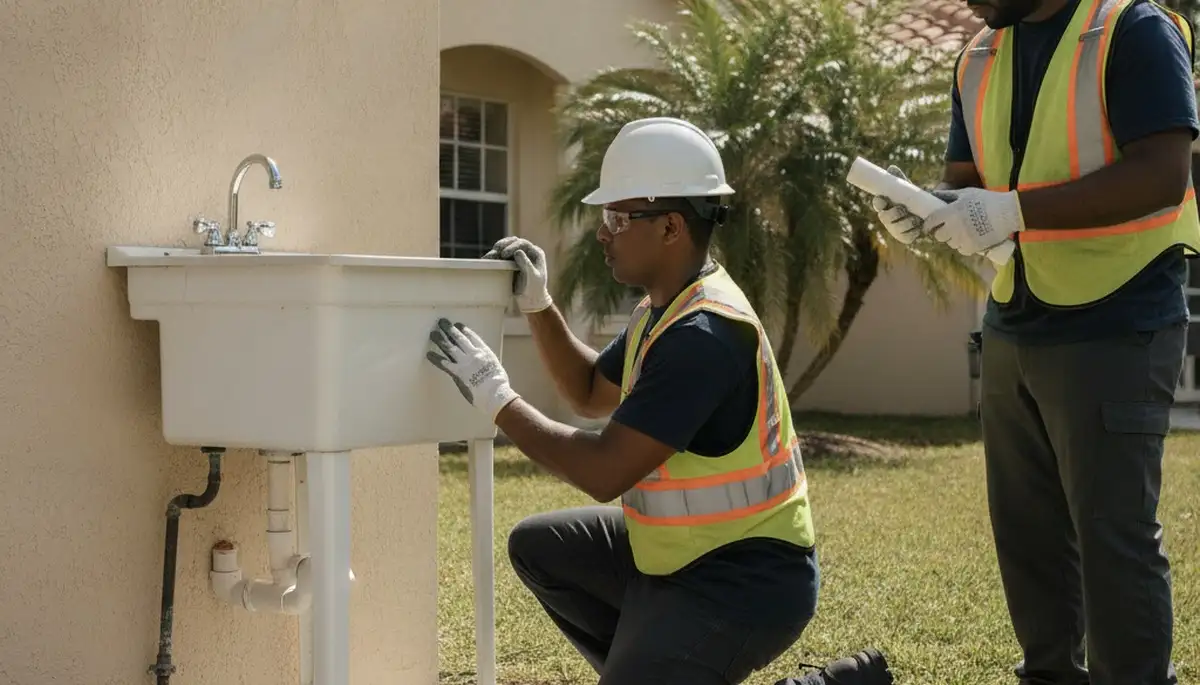 Miami FL emergency plumbing repair service truck for residential and commercial plumbing calls