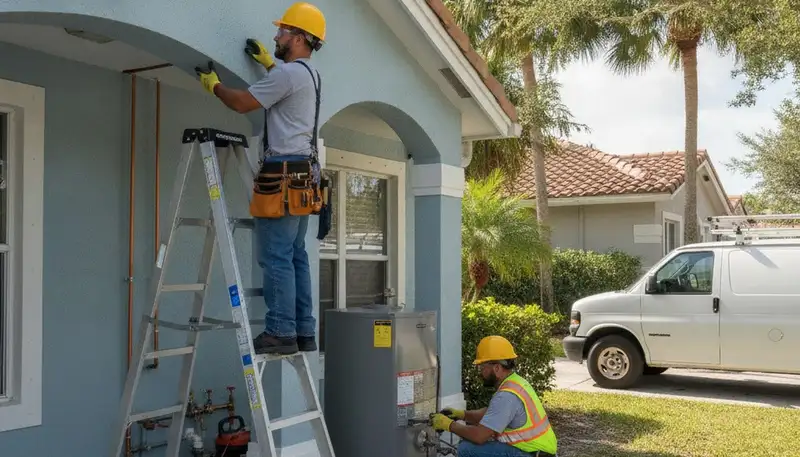 Miami, FL emergency plumbing repair service truck for residential and commercial plumbing calls