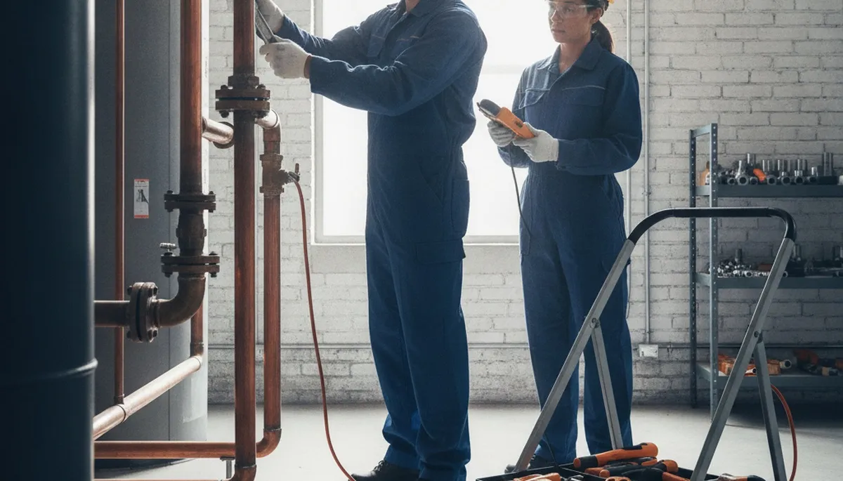 Miami, FL plumber repairing a home pipe for emergency plumbing service