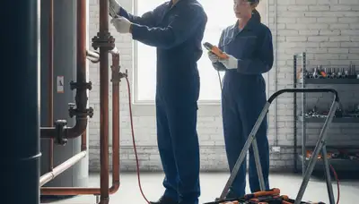 Miami, FL plumber repairing a home pipe for emergency plumbing service
