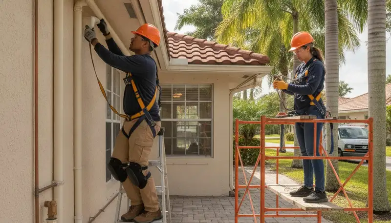 Miami, FL plumbing repair service truck for emergency leak and pipe repair response