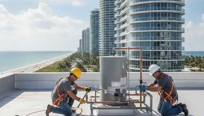 Emergency plumbing repair service in Miami, FL for residential and commercial leaks